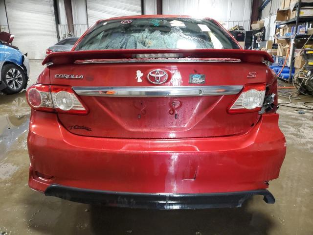 2T1BU4EE7CC867995 - 2012 TOYOTA COROLLA BASE RED photo 6