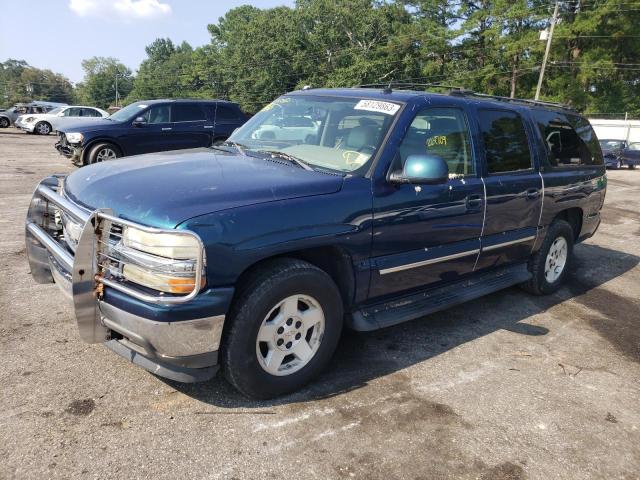 3GNEC16Z35G205797 - 2005 CHEVROLET SUBURBAN C1500 BLUE photo 1