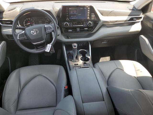 5TDGZRBH8MS104623 - 2021 TOYOTA HIGHLANDER XLE შავი ფოტო 8