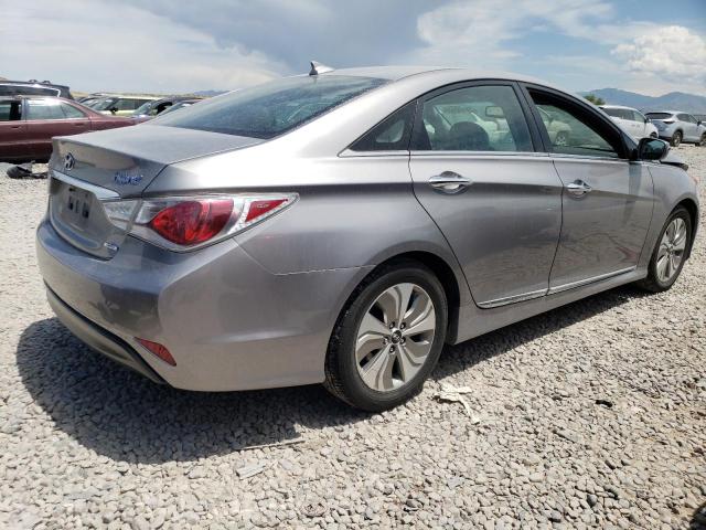 KMHEC4A46DA101061 - 2013 HYUNDAI SONATA HYBRID SILVER photo 3