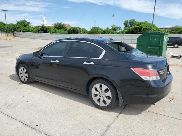 1HGCP36839A034126 - 2009 HONDA ACCORD EXL BLACK photo 2