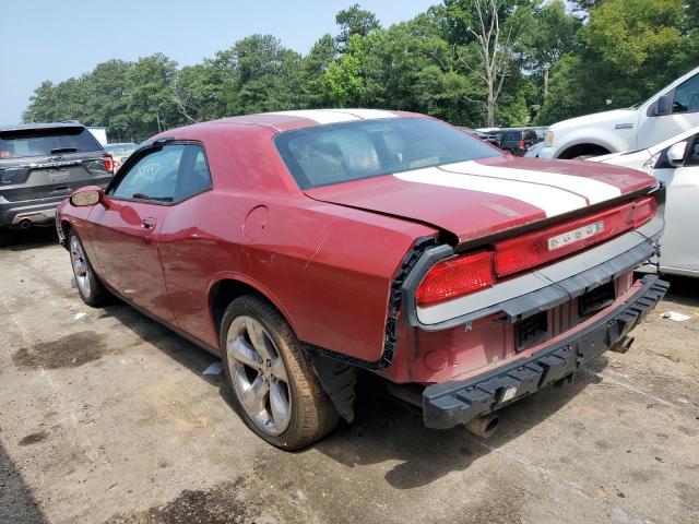 2B3CJ4DV6AH261185 - 2010 DODGE CHALLENGER SE BURGUNDY photo 2