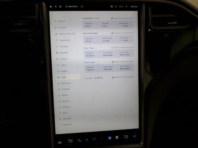 5YJSA1E25KF310915 - 2019 TESLA MODEL S 黑色 照片 9