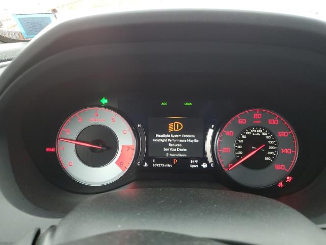 5J8TC2H79MY000282 - 2021 ACURA RDX ADVANCE ORANGE photo 9