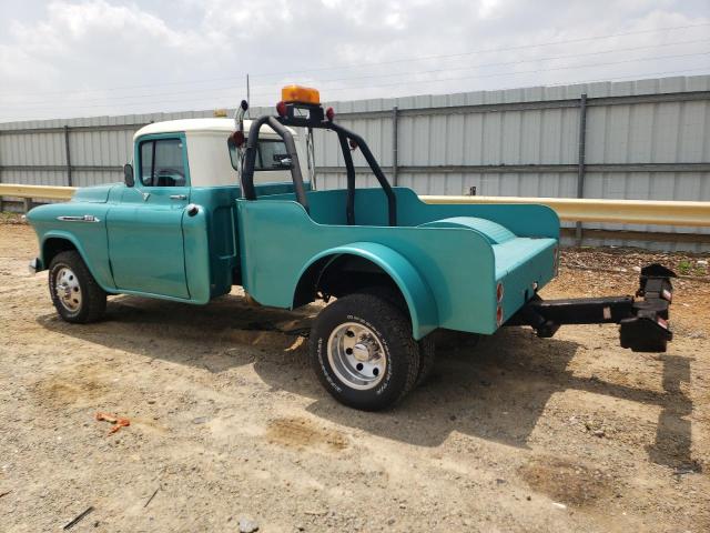 3G56B003648 - 1956 CHEVROLET SILVERADO TURQUOISE photo 2