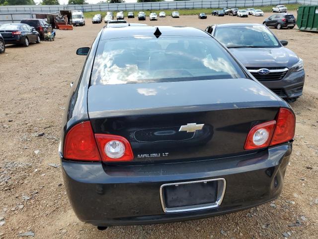 1G1ZC5E08CF189706 - 2012 CHEVROLET MALIBU 1LT BLACK photo 6