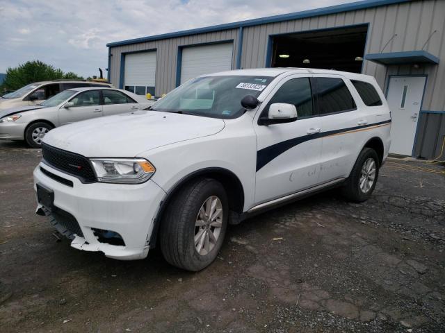 1C4RDJFG2LC215310 - 2020 DODGE DURANGO SSV WHITE photo 1