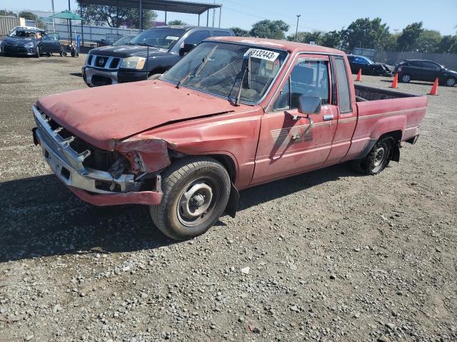 JT4RN56D6F0153278 - 1985 TOYOTA PICKUP XTRACAB RN56 DLX RED photo 1