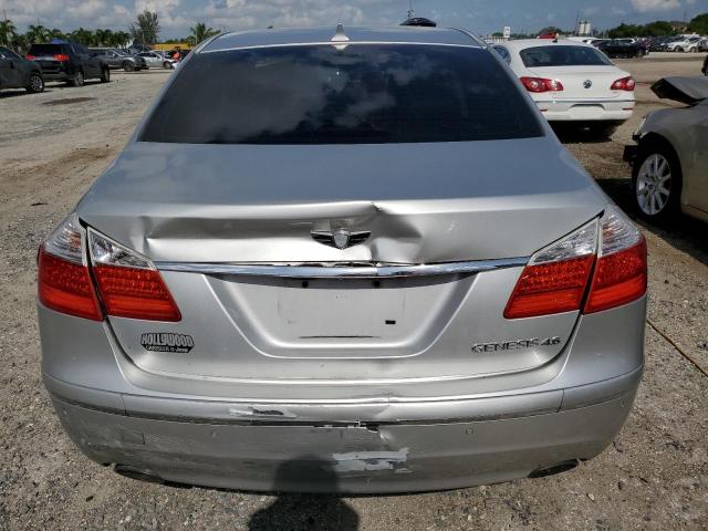 KMHGC46F59U054792 - 2009 HYUNDAI GENESIS 4.6L SILVER photo 6