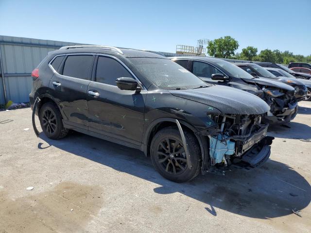 KNMAT2MV8HP569226 - 2017 NISSAN ROGUE S BLACK photo 4