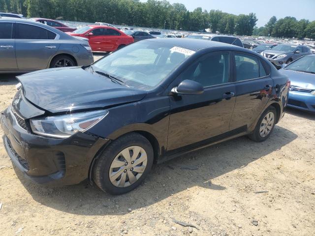 3KPA24AD7LE308222 - 2020 KIA RIO LX BLACK photo 1