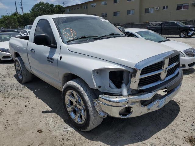 1D7HA16K07J585199 - 2007 DODGE RAM 1500 ST WHITE photo 4