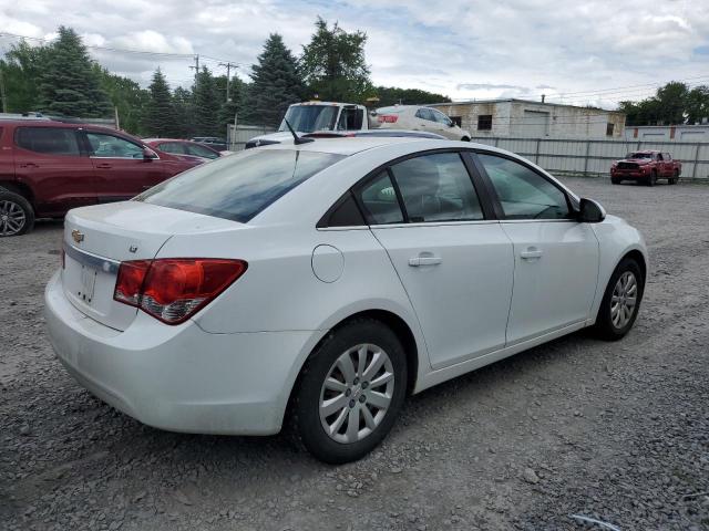 1G1PF5S96B7131605 - 2011 CHEVROLET CRUZE LT WHITE photo 3