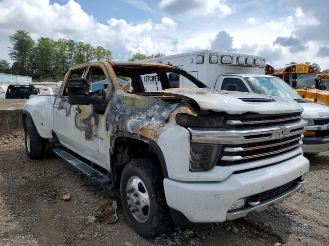 1GC4YVEY7MF107216 - 2021 CHEVROLET SILVERADO K3500 HIGH COUNTRY WHITE photo 1