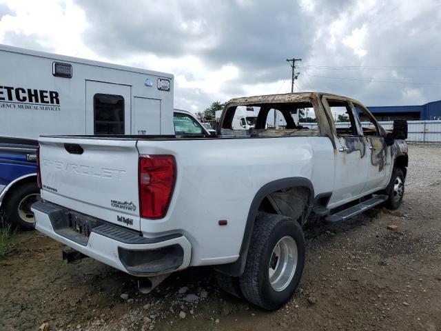 1GC4YVEY7MF107216 - 2021 CHEVROLET SILVERADO K3500 HIGH COUNTRY WHITE photo 4