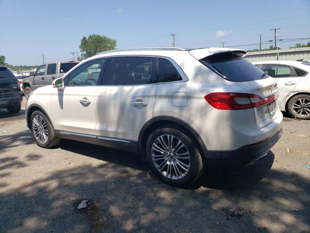 2LMTJ6LR2GBL86663 - 2016 LINCOLN MKX RESERVE Սպիտակ լուսանկար 2