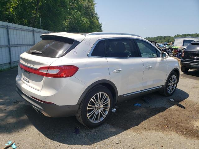 2LMTJ6LR2GBL86663 - 2016 LINCOLN MKX RESERVE Սպիտակ լուսանկար 3