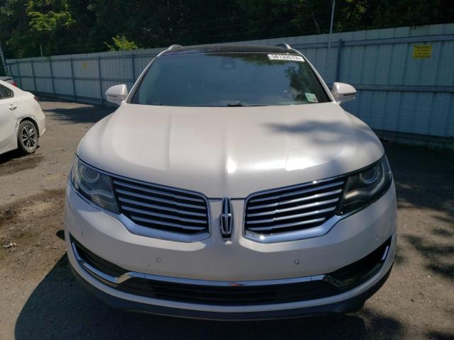 2LMTJ6LR2GBL86663 - 2016 LINCOLN MKX RESERVE Սպիտակ լուսանկար 5