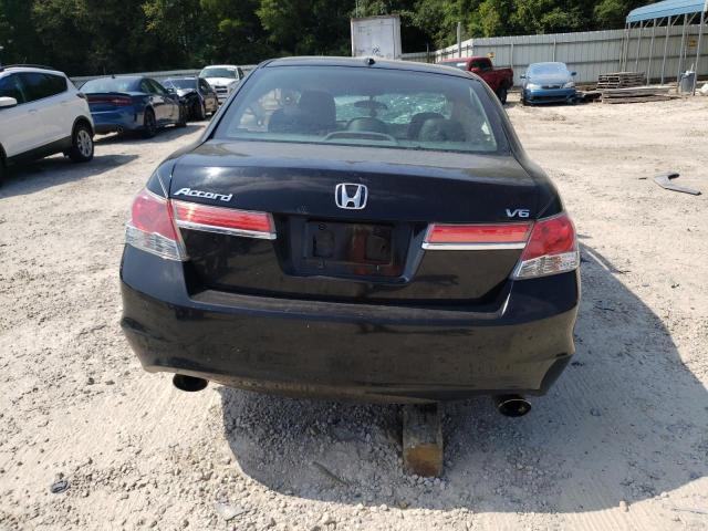 5KBCP3F89BB002892 - 2011 HONDA ACCORD EXL BLACK photo 6