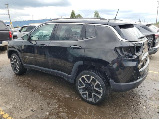 3C4NJDCB0JT101048 - 2018 JEEP COMPASS LIMITED أسود صورة 2