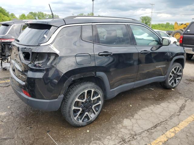 3C4NJDCB0JT101048 - 2018 JEEP COMPASS LIMITED أسود صورة 3
