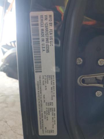 1C6RR7GT9NS122395 - 2022 RAM 1500 CLASS SLT 蓝色 照片 12