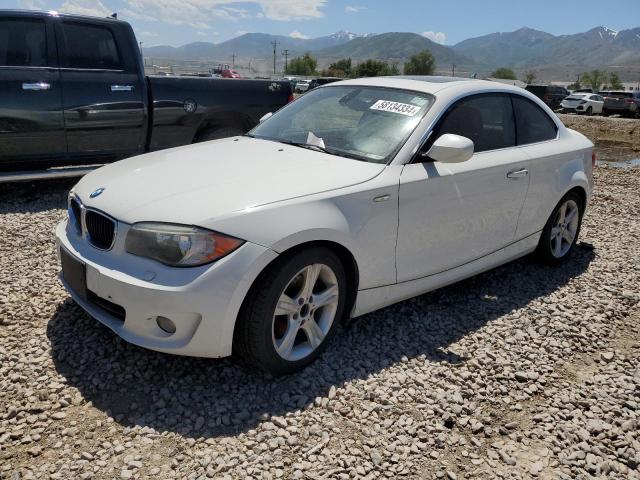 WBAUP7C55DVP25788 - 2013 BMW 128 I WHITE photo 1