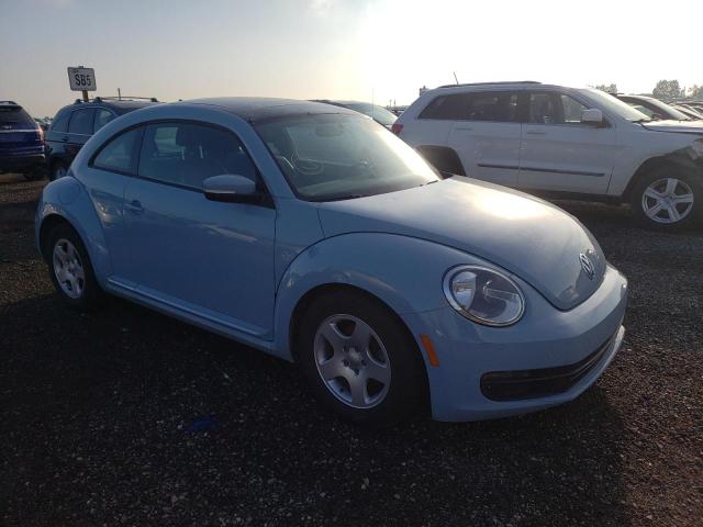 3VWJX7AT5CM624067 - 2012 VOLKSWAGEN BEETLE BLUE photo 4