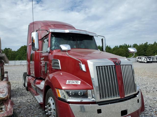 5KJJBHDR4JLJT3689 - 2018 WESTERN STAR/AUTO CAR 5700 XE RED photo 1