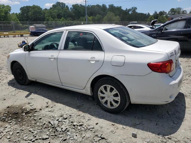 2T1BU40E99C127008 - 2009 TOYOTA COROLLA BASE WHITE photo 2