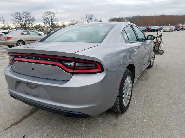 2C3CDXKT9FH863910 - 2015 DODGE CHARGER POLICE  photo 4
