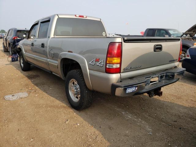 1GCGK13U22F244164 - 2002 CHEVROLET SILVERADO K1500 HEAVY DUTY TAN photo 2