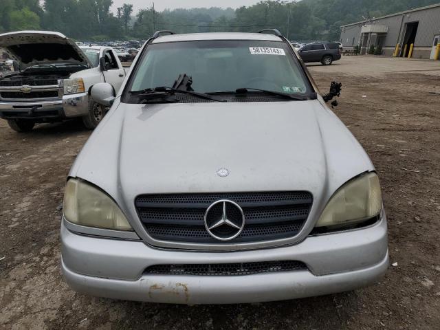 4JGAB72E3YA181452 - 2000 MERCEDES-BENZ ML 430 SILVER photo 5