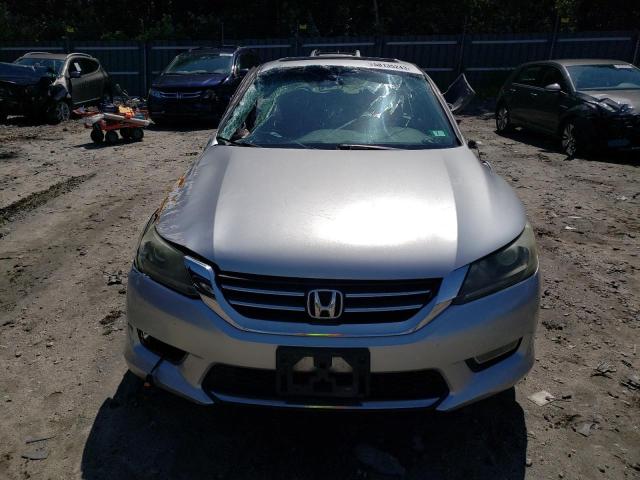 1HGCR2F8XDA147701 - 2013 HONDA ACCORD EXL SILVER photo 5