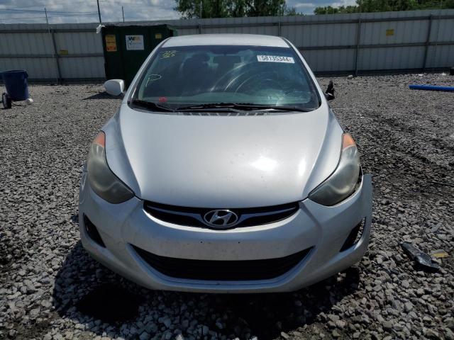 5NPDH4AE9BH008485 - 2011 HYUNDAI ELANTRA GLS SILVER photo 5