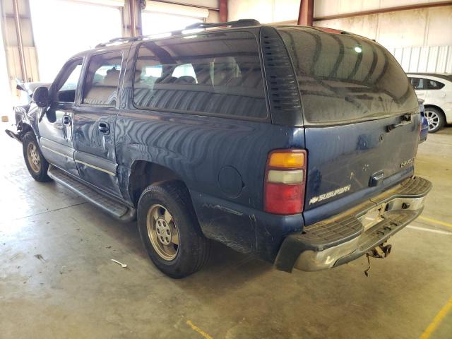 1GNEC16Z63J141542 - 2003 CHEVROLET SUBURBAN C1500 BLUE photo 2