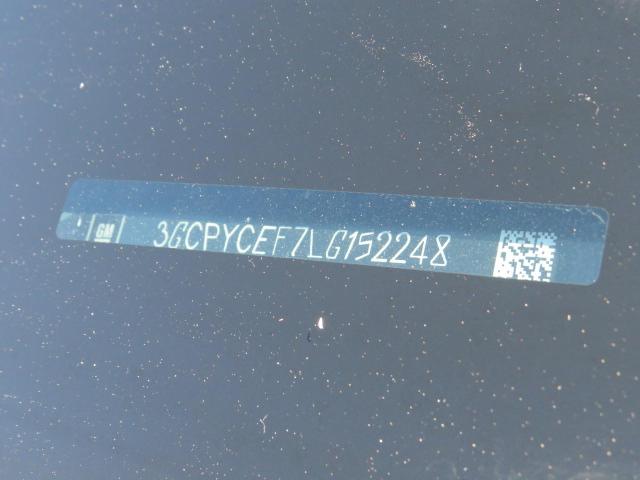 3GCPYCEF7LG152248 - 2020 CHEVROLET SILVERADO K1500 TRAIL BOSS CUSTOM BLUE photo 10