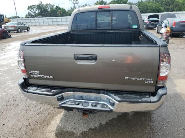 5TFJU4GN9FX086135 - 2015 TOYOTA TACOMA DOUBLE CAB PRERUNNER GRAY photo 6