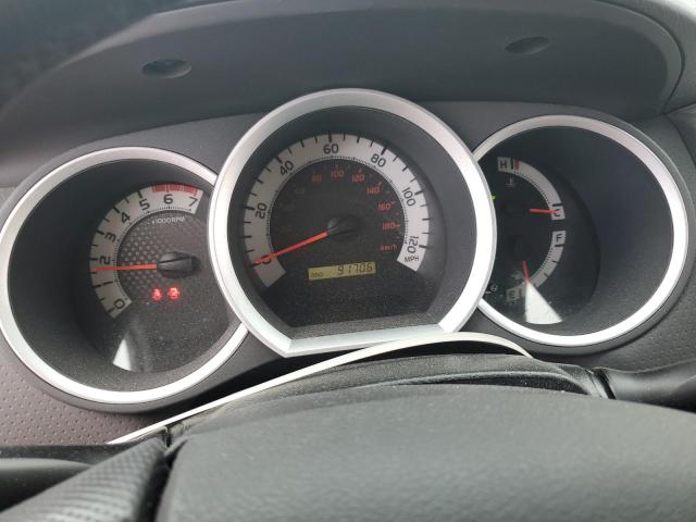 5TFJU4GN9FX086135 - 2015 TOYOTA TACOMA DOUBLE CAB PRERUNNER GRAY photo 9