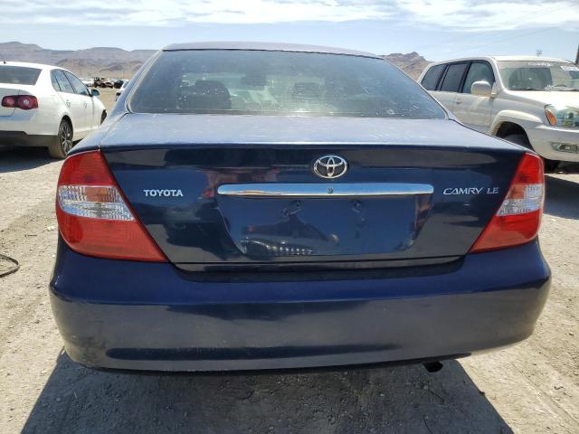 4T1BE32K44U373479 - 2004 TOYOTA CAMRY LE BLUE photo 6