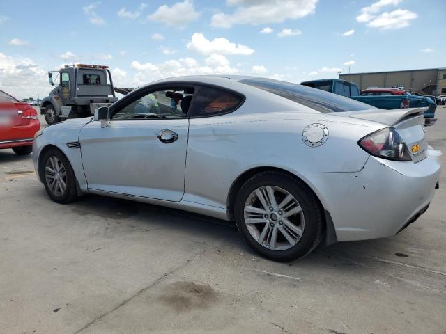 KMHHM66D38U277679 - 2008 HYUNDAI TIBURON GS SILVER photo 2