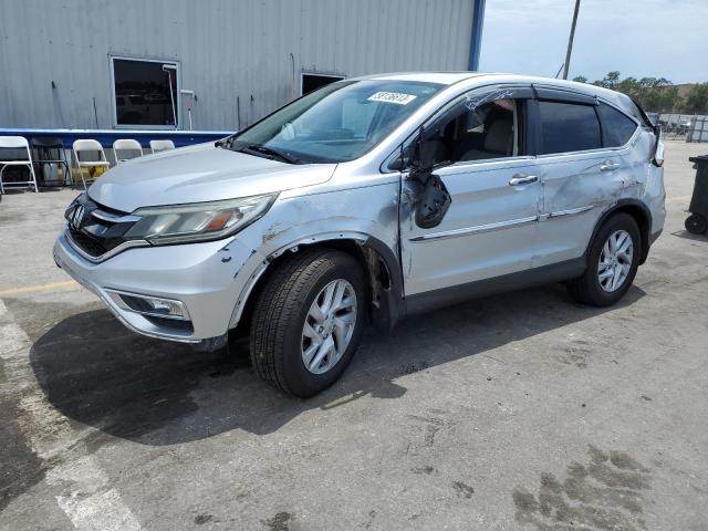 3CZRM3H51FG704414 - 2015 HONDA CR-V EX SILVER photo 1