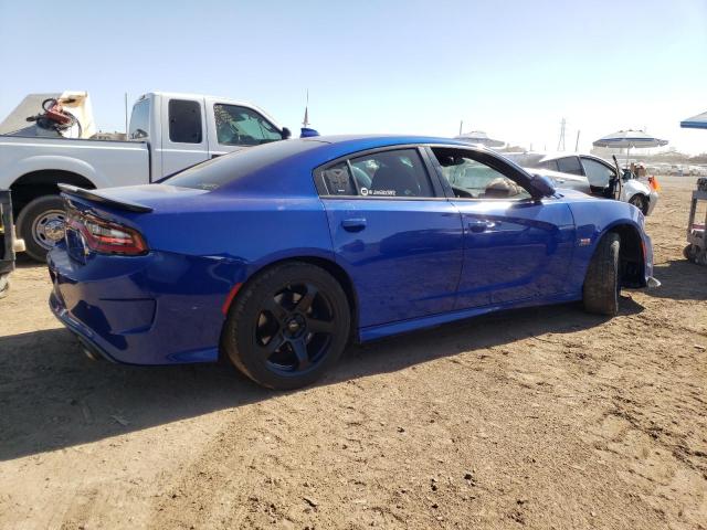 2C3CDXGJ2JH281521 - 2018 DODGE CHARGER R/T 392 BLUE photo 3