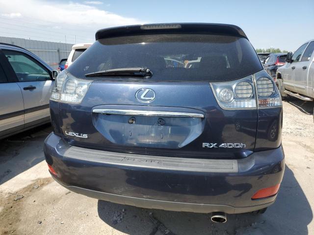 JTJHW31U772007544 - 2007 LEXUS RX 400H BLUE photo 6