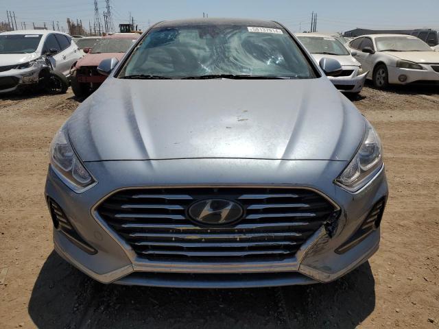 KMHE34L35JA083958 - 2018 HYUNDAI SONATA HYBRID BLUE photo 5