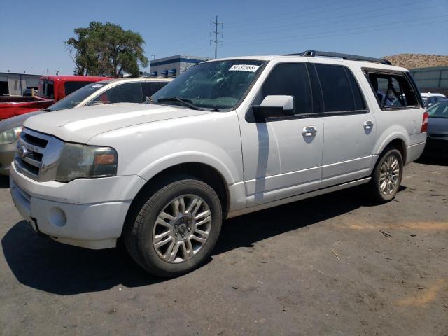 1FMJK2A56EEF59370 - 2014 FORD EXPEDITION EL LIMITED WHITE photo 1