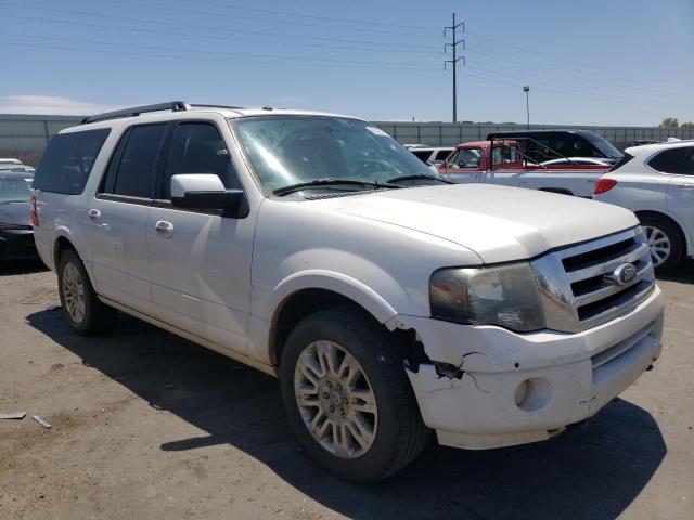 1FMJK2A56EEF59370 - 2014 FORD EXPEDITION EL LIMITED WHITE photo 4
