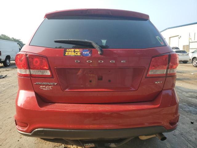 3C4PDCBB5JT363286 - 2018 DODGE JOURNEY SXT RED photo 6