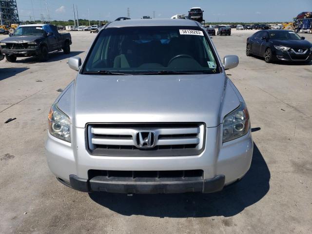 5FNYF18406B005515 - 2006 HONDA PILOT EX SILVER photo 5