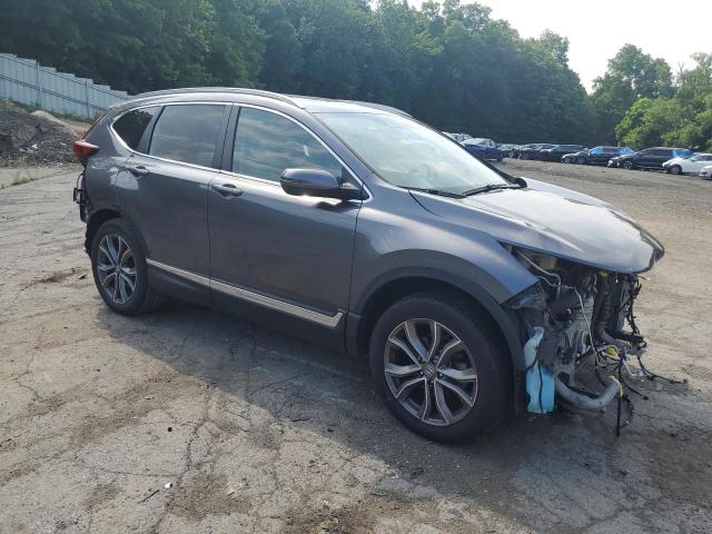 2HKRW2H99MH634856 - 2021 HONDA CR-V TOURING GRAY photo 4